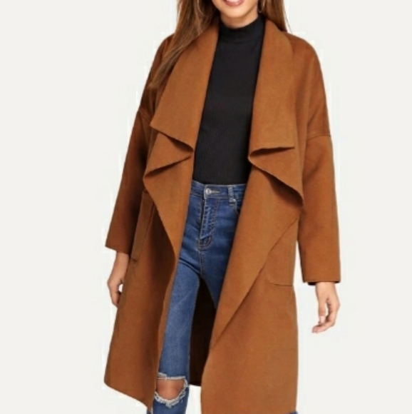 Pocket front waterfall coat - Picture 2 of 2